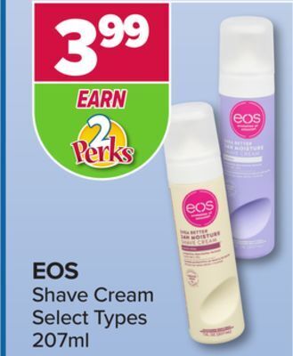 PharmaChoice Eos shave cream offer