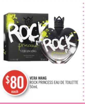 Shoppers Drug Mart Vera wang rock princess eau de toilette offer