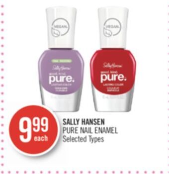 Shoppers Drug Mart Sally hansen pure nail enamel offer