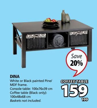 JYSK Dina coffee table offer