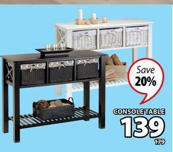 JYSK Dina console table offer