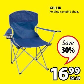 JYSK Gullik folding camping chair offer
