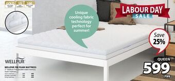 JYSK Wellpur f90 foam mattress offer