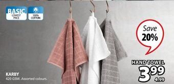 JYSK Karby hand towel offer