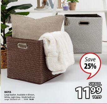 JYSK Haya large basket offer