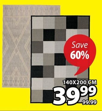 JYSK Ostend outdoor rug/mat offer
