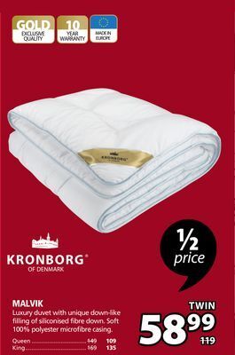 JYSK Kronborg malvik duvet offer