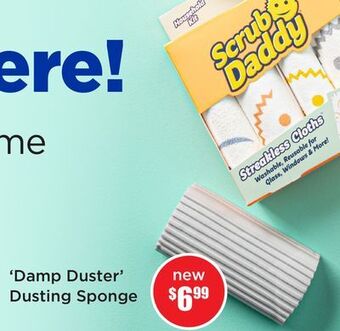 Kitchen Stuff Plus ' damp duster' dusting sponge offer