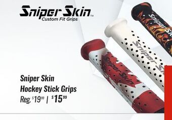 Hockey Life Sniper skin hockey stick grips offer