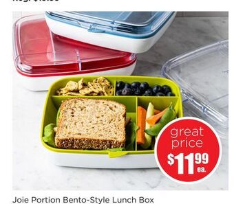Kitchen Stuff Plus Joie portion bento-style lunch box offer
