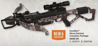 Bass Pro Excalibur micro extreme crossbow package offer