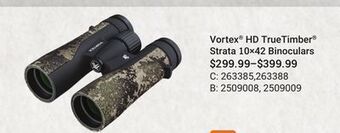 Bass Pro Vortex hd truetimber strata 10×42 binoculars offer