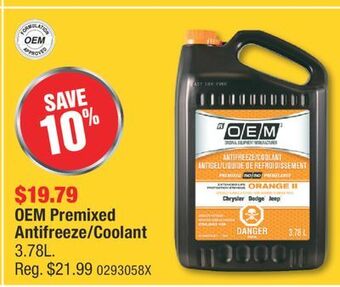 PartSource Oem premixed antifreeze/coolant offer
