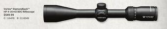 Bass Pro Vortex diamondback hp 4-16×42 bdc riflescope offer
