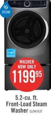 The Brick Electrolux 5.2 cu. ft. front-load washer - elfw7637at offer