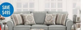 The Brick Tula fabric sofa - mist offer