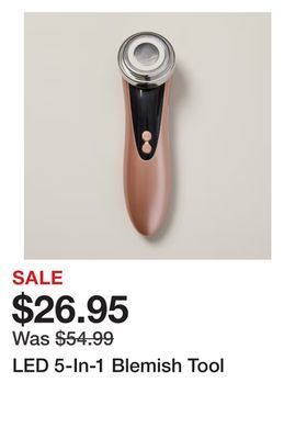 Chapters Indigo Led 5-in-1 blemish tool offer