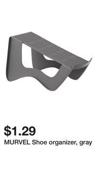 IKEA Murvel shoe organizer, gray offer