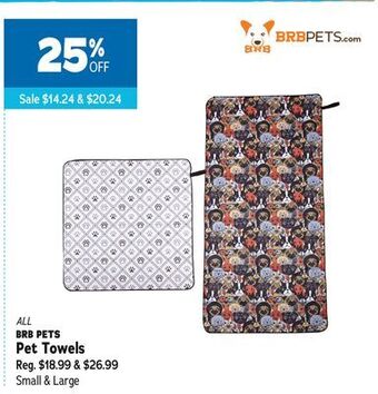 Ren’s Pets Depot All brb pets pet towels offer