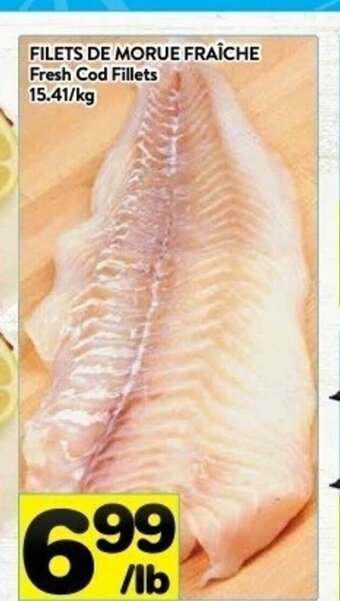 Supermarché PA Fresh Cod Fillets offer