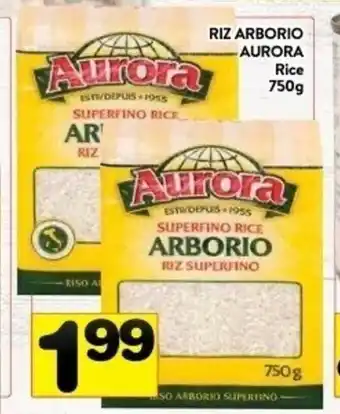 Supermarché PA Riz Arborio Aurora Rice offer