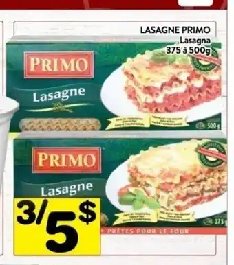 Supermarché PA Lasagna offer