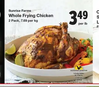 Quality Foods Whole Frying Chicken offer