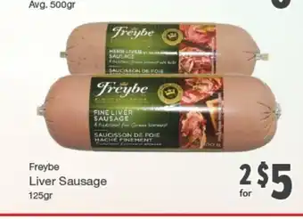 Quality Foods Liver Sausage offer