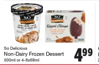 Quality Foods Non-Dairy Frozen Dessert offer