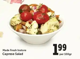 Quality Foods Camprese Salad offer