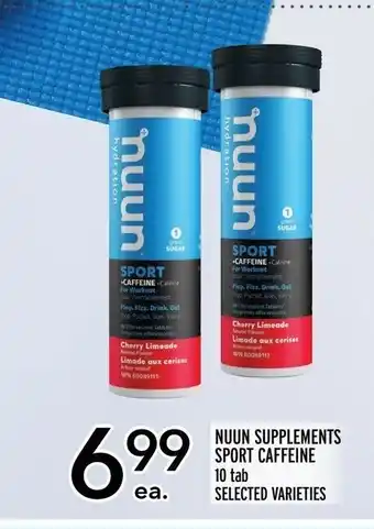 Metro Nuun Supplements Sport Caffeine offer