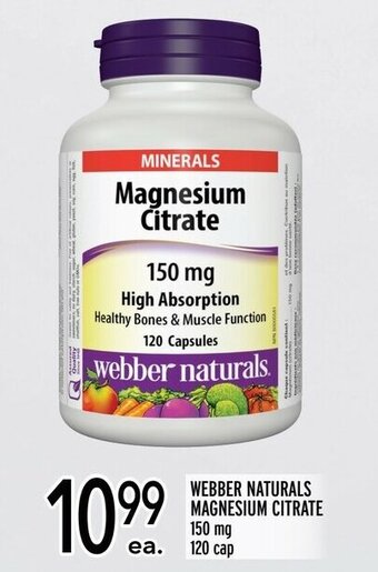 Metro Webber Naturals Magnesium Citrate offer