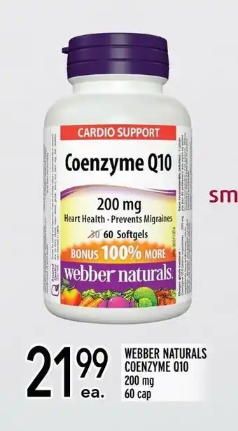 Metro Webber Naturals Coenzyme Q10 offer