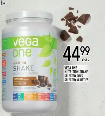 Metro Vega One Nutrition Shake offer