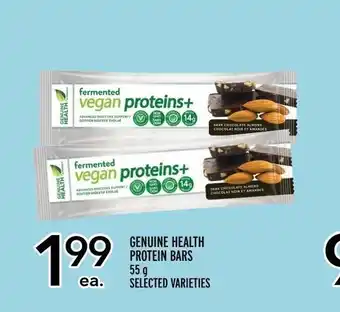 Metro Genuine Health Protein Bars offer
