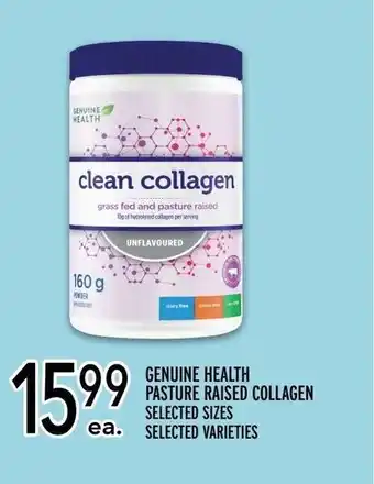 Metro Genuine Health Pasture Raised Collagen offer