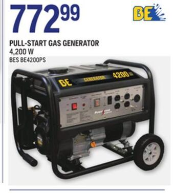 NAPA Auto Parts Pull-start gas generator offer