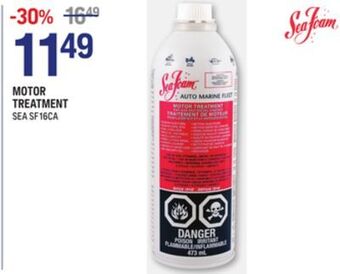 NAPA Auto Parts Motor treatment offer