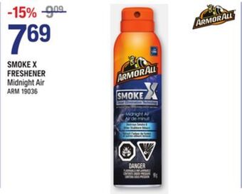NAPA Auto Parts Smoke x air freshener offer