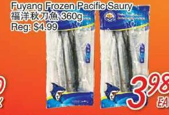 Foody Mart Fuyang frozen pacific saury offer