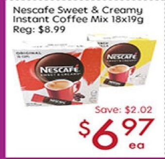 Sunny Food Mart Nescafe sweet & creamy instant coffee mix offer