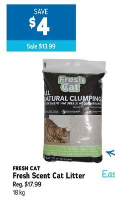 Ren’s Pets Depot Fresh cat fresh scent cat litter offer