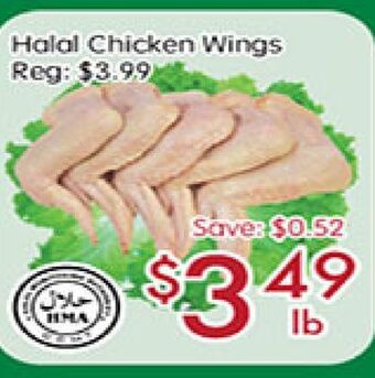 Sunny Food Mart Halal chicken wings offer