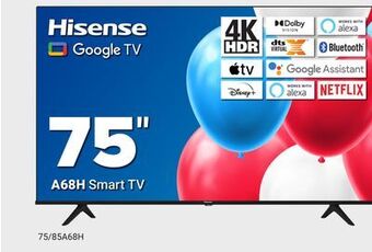 Visions Electronics Hisense 75 a68h smart tv offer