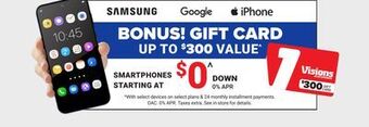 Visions Electronics Samsung smartphones offer