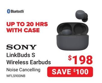Visions Electronics Sony linkbuds s wireless earbuds offer