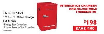 Visions Electronics Frigidaire 3.2 cu. ft. retro design bar fridge offer