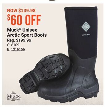 Bass Pro Muck unisex arctic sport boots offer