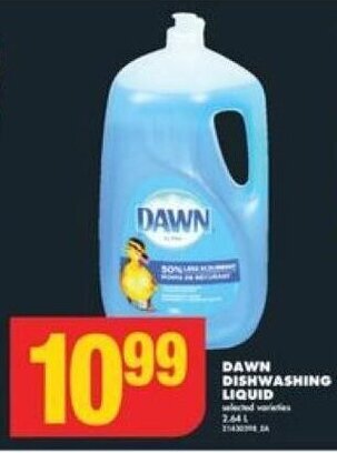 No Frills DAWN DISHWASHING LIQUID offer