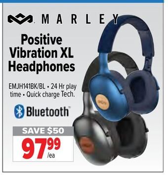 2001 Audio Video Marley positive vibration xl headphones offer